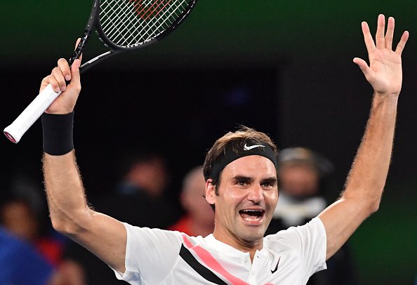 Federer Getty (Aus Open 2018)